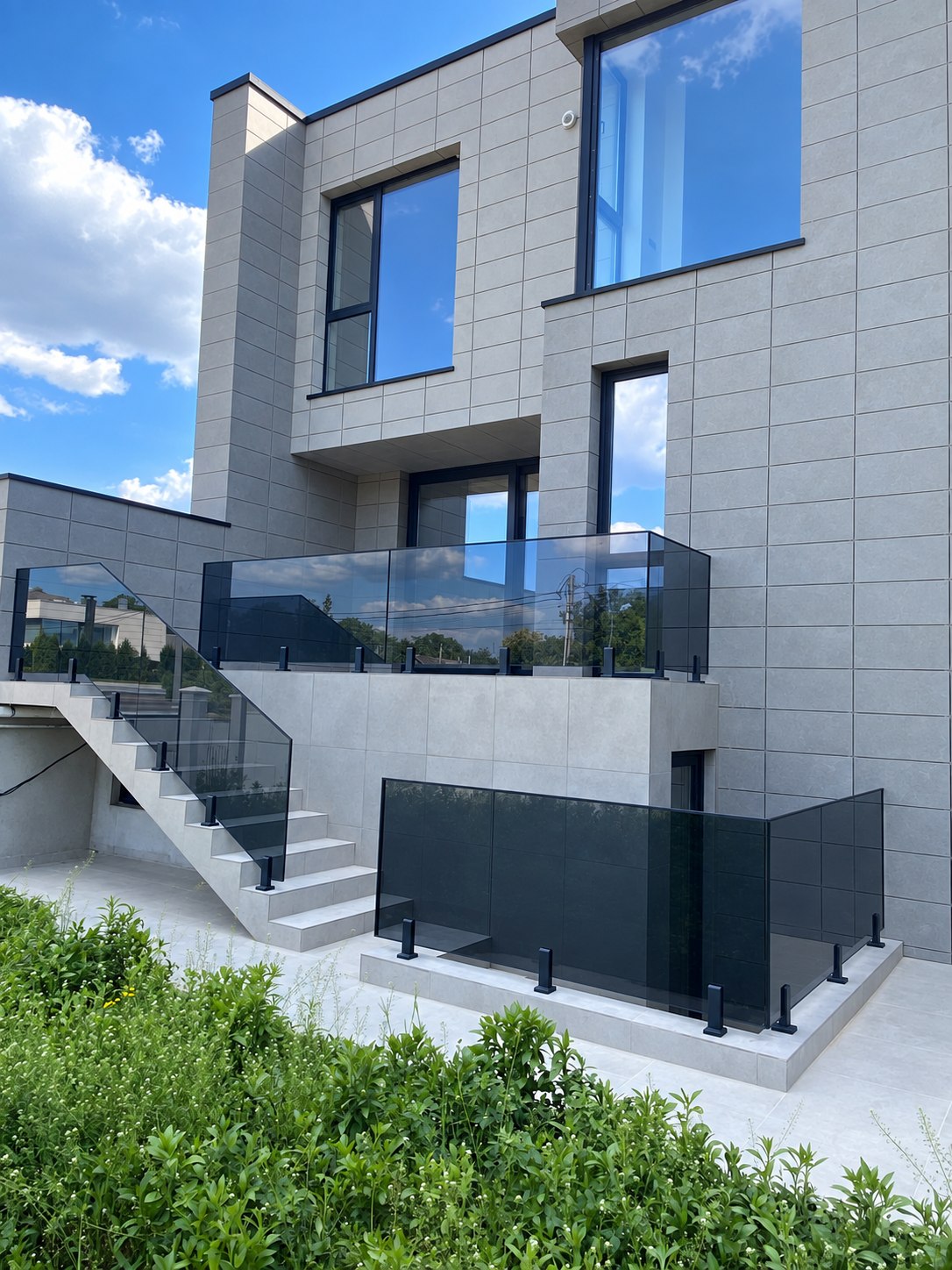Balustrade din sticlă — imagine 2
